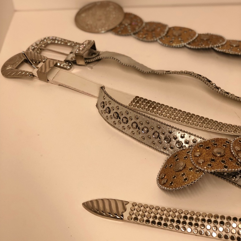 Three beautiful belts